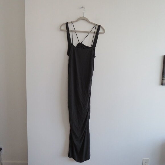 JONATHAN SIMKHAI Lucy Slinky Jersey Cutout Ruched Dress Evening Party - Size XL - Picture 12 of 15